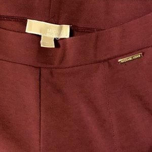 Michael Kors burgundy pants size M